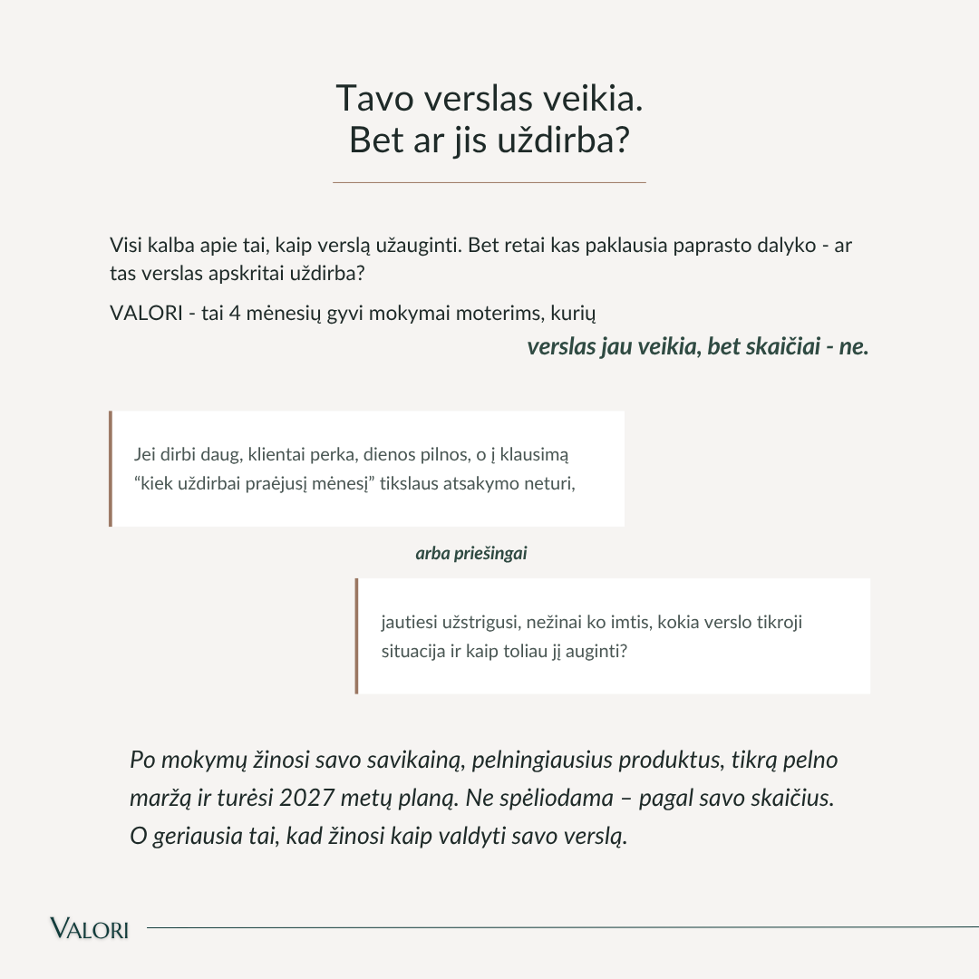 VALORI mokymai - Image 2