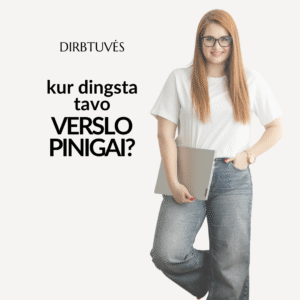 Dirbtuvės "Kur dingsta tavo verslo pinigai?"